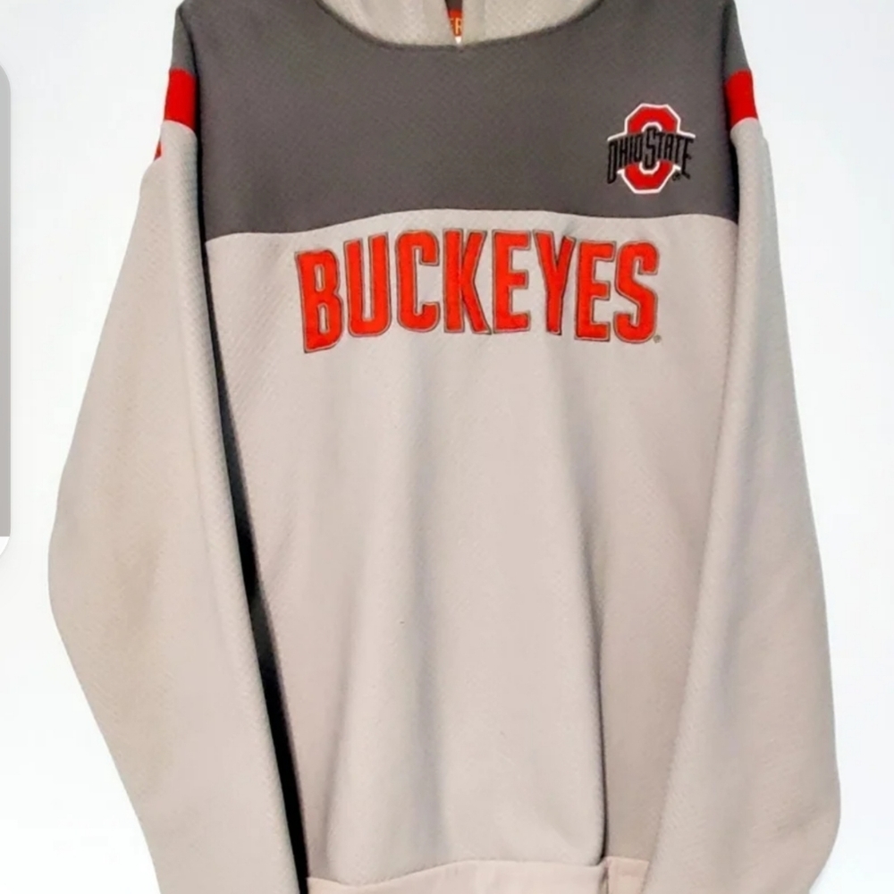 OHIO STATE BUCKEYES MENS XL HOODIE SWEATER. COVER ONE APPAREL